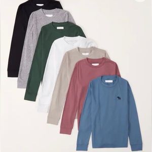 Abercrombie Boys bundle size 9/10, 11/12 & 13/14: pants, shirts and sweater.